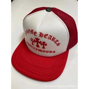 Gorra Trucker CH King <span class=keywords><strong>Taco</strong></span> 3 Cross Cap <span class=keywords><strong>de</strong></span> 6 Paneles, Nueva Moda 2023, Estilo Americano, Malla Transpirable, Unisex, Todas las Temporadas - Product Image 3