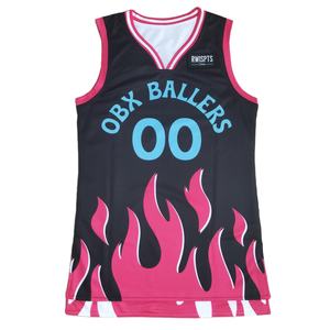 Nouveau style de maillot de basket-ball rétro unisexe personnalisé sublimé - Product Image 5