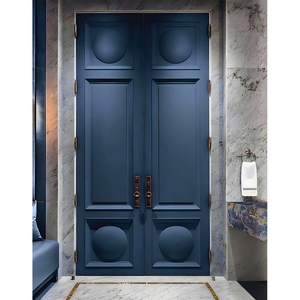 Porte d'entrée principale en bois massif de haute qualité pour <span class=keywords><strong>maison</strong></span> et appartement - Product Image 5