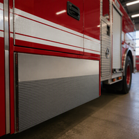 Étape d'épaississement à couche unique avec des systèmes de carrosserie automobile latéraux rétractables légers Accessoire d'équipement de lutte contre l'incendie télécommandé