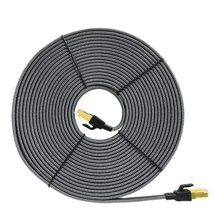 Cable Ethernet Plano Cat8 de Alta Velocidad con Trenzado de Nailon, 40 Gbps, 2000 MHz, SFTP, RJ45, Cable de Conexión de Red para Router, PC, Portátil - Product Image 6