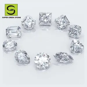 Factory Wholesale Round Antique Lab Diamond HPHT CVD Diamond Melee Synthetic VVS Diamond One-Shop Supplier