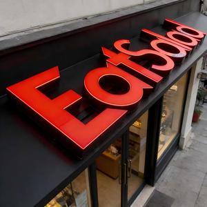 Enseigne lumineuse 3D pour bureau, logo en acrylique éclairé par LED avec rétroéclairage et installation facile - Product Image 4