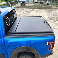 Couvercle de lit rigide rétractable pour camionnette Couvercle de tonneau en alliage d'aluminium pour Revo2019-2024 Toyota Hilux
