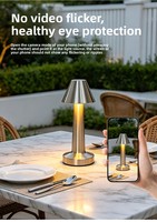Lampe de table LED tactile en fer en forme d'haltère, style nordique moderne et créatif, avec chargement USB, lumière d'ambiance blanche chaude et intensité réglable, idéale pour chambre à coucher ou bar, rose