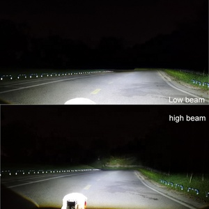 Nouveaux phares à lentille de projecteur Bi-LED Hella5 de 3 pouces à haute luminosité, 35W 5500K 12V, pour mise à niveau intelligente de la partie avant des voitures Aveo Malibu - Product Image 6