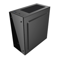 Boîtier pour ordinateur de jeu, modèle SAMA zomo Plus IX, avec verre trempé sur le panneau avant, ATX
