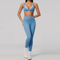 Soutiens-gorge de sport à double couche avec bretelles personnalisables pour femmes, soutien moyen, pour entraînement, gym, fitness, yoga, vêtements de sport, soutien-gorge OEM/ODM