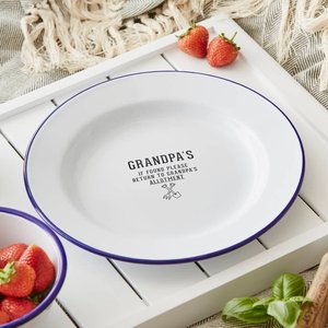 Logo personnalisé en gros 9 pouces rond mat bord curl fruits Dessert plats et assiettes en émail pour la fête de l'hôtel - Product Image 3