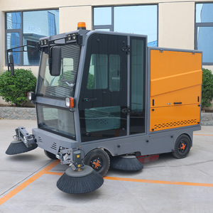 Barredora de pisos Ride On de 42 pulgadas con batería de 48V, máquina de limpieza industrial y comercial - Product Image 4