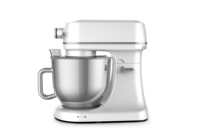 Batteur sur socle inclinable 5,7 L 800 W 12 vitesses, mélangeur planétaire à faible bruit, boîtier en plastique ABS, avec hachoir à viande, vente directe OEM
