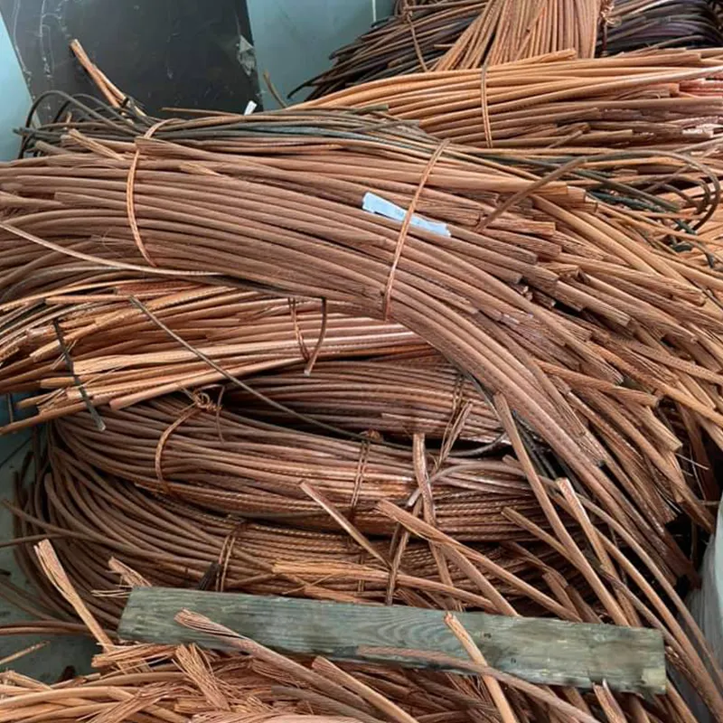 high cu content 99.95 Pure Bright Red Copper Mill Berry Electrical Bare Wire Cable Scrap Waste 99.99 in coil