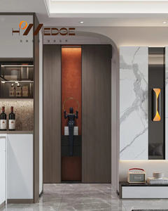 Armoire à chaussures moderne portable convertible en bois de pin pour les entrées avec <span class=keywords><strong>porte</strong></span>-chaussures et portes de <span class=keywords><strong>manteau</strong></span> - Product Image 2