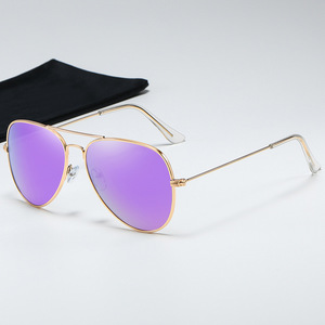 Gafas de sol clásicas de piloto para mujer, gafas de sol de diseñador de moda para hombre, espejo colorido, marco de Metal de aviación, gafas de conducción 2025 - Product Image 6