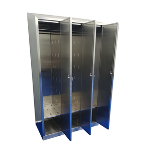 Casier en acier inoxydable <span class=keywords><strong>3</strong></span>/6/9 <span class=keywords><strong>portes</strong></span>, <span class=keywords><strong>armoire</strong></span> de rangement métallique pour personnel de salle blanche, marque Jianwei, fabriqué à Jiangsu - Product Image 3