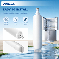 Filtro de Agua para Refrigerador PUREZA Z023, Repuesto para Whirlpool 4396510, EDR5RXD1, LC400V, WF-NLC240V, 46-9010