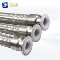 Embout de raccordement rapide en acier inoxydable sanitaire, haute pression, surface lisse usinée, résistant à la corrosion, avec revêtement en PTFE pour applications chimiques