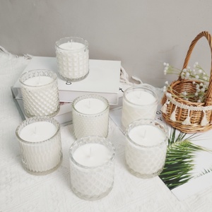 DKB เทียนหอมคุณภาพสูงเทียนหอมรูปทรงเรขาคณิตขายส่งเทียนไร้ควันเทียนหอมถั่วเหลือง - Product Image 2