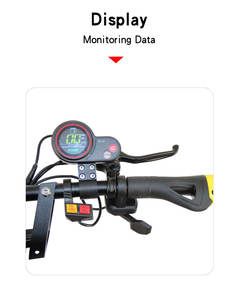 VDM 10 1000W Dual <span class=keywords><strong>Motor</strong></span> 52V 18.2AH Batería de litio Scooter eléctrico rápido plegable Neumático de 10 pulgadas Adultos Envío gratis - Product Image 4