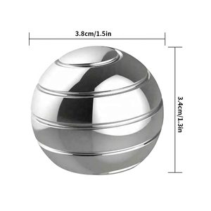 Juguete Antiestrés de Metal para Adultos, Giroscopio Giratorio de Aluminio para Aliviar el Estrés, Regalo - Product Image 4