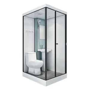 Caravan Prefab Modular Banheiro Com Chuveiro Tudo Em Uma Unidade De Banheiro Prefab
