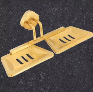 Juego de Accesorios de Baño con Acabado Dorado Premium y Recubrimiento PVD, Diseño Elegante para Interiores Modernos y Contemporáneos - Product Image 1