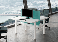 Vente à chaud Table d'ordinateur de bureau moderne Bureau assis-debout Bureau électrique réglable en hauteur