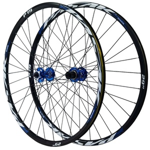 Ensemble de roues de vélo de montagne à frein à disque à 4 roulements, <span class=keywords><strong>26</strong></span>/27,5/29 <span class=keywords><strong>pouces</strong></span>, jeu de roues de vélo en aluminium BMX - Product Image 1