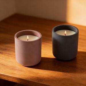 Vela Aromática Nórdica de Lujo, Hecha a Mano, en Frasco de Cerámica Grande, con Cera de Soya No Tóxica, para Acción de Gracias y Navidad, Venta al Por Mayor - Product Image 5