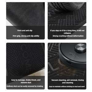 Custom Size Waterproof Dust Non-Slip Rubber Backing Doormat Embossed logo Household Entrance <strong>Door</strong> <strong>Mat</strong> - Product Image 6