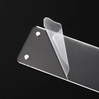 Étagère magnétique transparente en PMMA mobile personnalisée rayonnage écologique canal d'étiquette de prix porte-affiche en acrylique pour l'inventaire