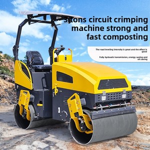 Sanl เครื่องสั่นสะเทือนแบบติดตั้งกับผู้ขับขี่1-12ตันล้อเหล็กคู่เดียวสำหรับคอนกรีตยางมะตอย ABG ทำให้ชิ้นส่วนหลักของปั๊มเครื่องยนต์ - Product Image 1