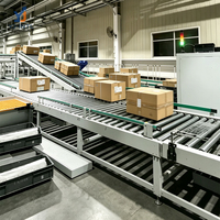 Trasportatore a Rulli Telescopico Elettrico in Acciaio Inox a Velocità Regolabile, Voltaggio 110V/220V/380V, Durevole e Mobile