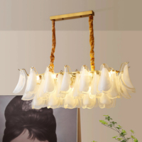 Lustre de style moderne JYLIGHTING pour la décoration intérieure, salle à manger, salon, hôtel, lampe suspendue en verre LED pour plafond