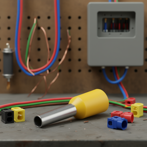 Terminal de Enchufe Preaislado, 50 Piezas, Color Amarillo, para Conexión de Cableado Eléctrico - Product Image 3