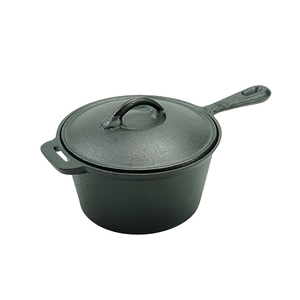<span class=keywords><strong>Cocotte</strong></span> hollandaise ronde <span class=keywords><strong>en</strong></span> <span class=keywords><strong>fonte</strong></span> 2QT, antiadhésive, pré-assaisonnée, personnalisable, <span class=keywords><strong>en</strong></span> promotion, pour extérieur, compatible four, gaz et induction - Product Image 2