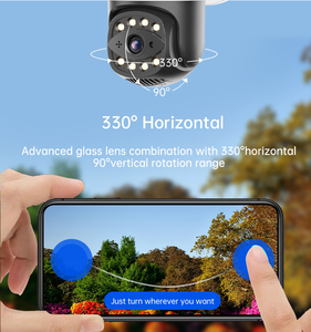 4G Thẻ Sim mạng Máy ảnh tự động theo dõi con người 2MP 4MP ngoài trời an ninh không dây CCTV thông minh không thấm nước tầm nhìn ban đêm cho Mỹ - Product Image 5