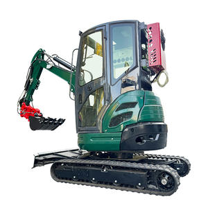 Envío Gratis Mini Excavadora 3.5Ton EPA Kubota Engine Farm New Crawler diesel Pequeña máquina excavadora Precio barato - Product Image 2