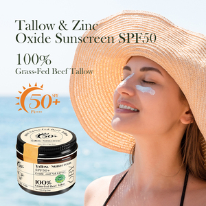 Bán buôn nhãn hiệu riêng 100% cỏ tự nhiên Fed Thịt Bò mỡ động vật & mật ong Balm Mặt Kem dưỡng ẩm Kem chống nắng xà phòng sản phẩm chăm sóc da - Product Image 4