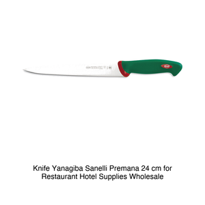 Couteau Yanagiba Sanelli Premana 24 cm pour Restaurants, Hôtels, Fournitures en Gros - Product Image 2