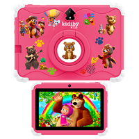 Tablet PC Android 10 de 7 Pulgadas, Personalizada OEM, Económica, MTK, 4GB+32GB, WiFi 5G, para Niños de 3 a 12 Años