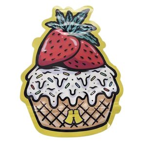 Bolsa de Papel de Aluminio con Cierre Hermético y Resistente a la Humedad, Impresión Personalizada, 3.5g/8th/3.5g, Bolsa de Mylar con Cierre, Paquete <span class=keywords><strong>Cali</strong></span>, Troquelada, para Papas Fritas y Azúcar - Product Image 3