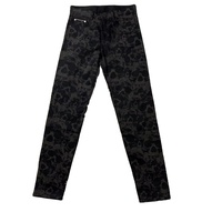 DENIMGUYS Jean droit skinny à impression numérique pour homme