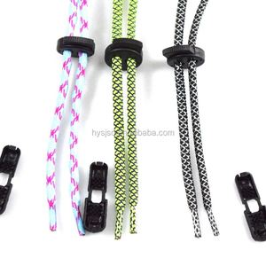 Wholesale Round Reflective Shoelaces <b>Elastic</b> No Tie Shoelaces <b>Lace</b> Lock System - Product Image 3