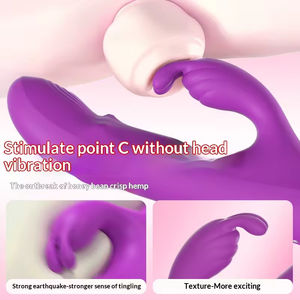 Female Adult Wearable <b>Vibrator</b> Adjustable Ball Dual Motor <b>Vibration</b> IPX7 Waterproof USB Rechargeable for Internal External Use - Product Image 4