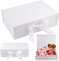 Nouvelle boîte cadeau magnétique pliable en papier de luxe pour chocolats, emballage personnalisé pour petites entreprises