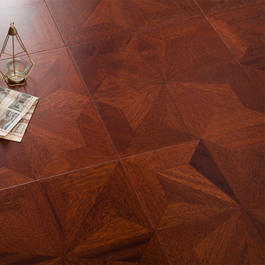 Parquet en bois Merbau multicouche moderne, faible entretien, écologique, embossé CE, grade AB, 12 mm, 16 mm, 20 mm, pour maison de luxe - Product Image 2