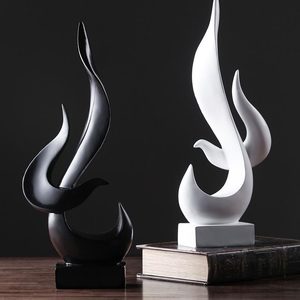 [Oferta Especial] Estatua de Antorcha Ardiente, Resina Epoxi, Escultura Artística, Arte Popular Moderno, Adornos de Escritorio, Decoración del Hogar - Product Image 1