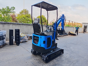 Mejor Precio YHMG W10 Mini Excavadora de 1 Tonelada con Motor KOOP, Nueva Máquina Excavadora Pequeña para Trabajos de Jardinería, Granjas y Paisajismo - Product Image 6