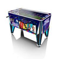 Table de baby-foot à monnayeur pour 2 joueurs, équipement de jeu d'intérieur pour centres commerciaux et salles de jeux